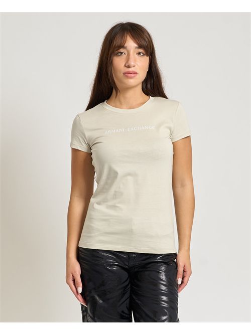 AX basic crew neck women's t-shirt ARMANI EXCHANGE | XW002038-AF10356U1094